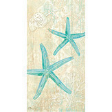 Servilletas de papel de 8.5 x 4.5" estrella de mar 16u