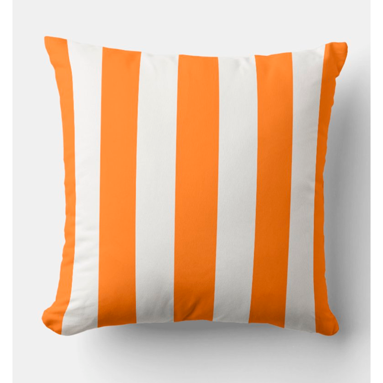 Cojin de Exterior Elastron Sunset Stripes Orange