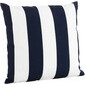 Cojin de Exterior Elastron Stripes Aquamarine Deep Blue