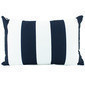 Cojin de Exterior Elastron Stripes Aquamarine Deep Blue
