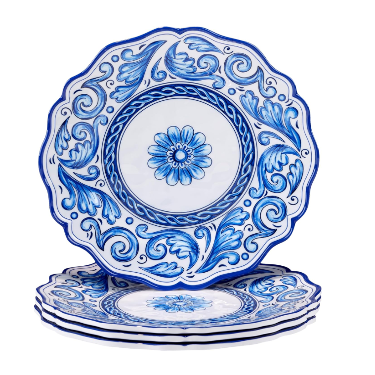 Set de 4 Platos Llanos, Veranda