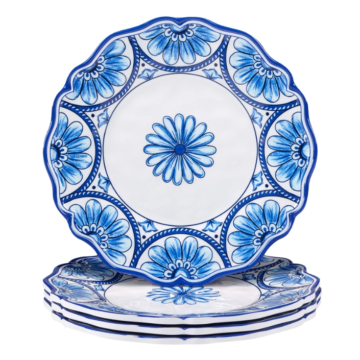 Set de 4 Platos de Ensalada, Veranda