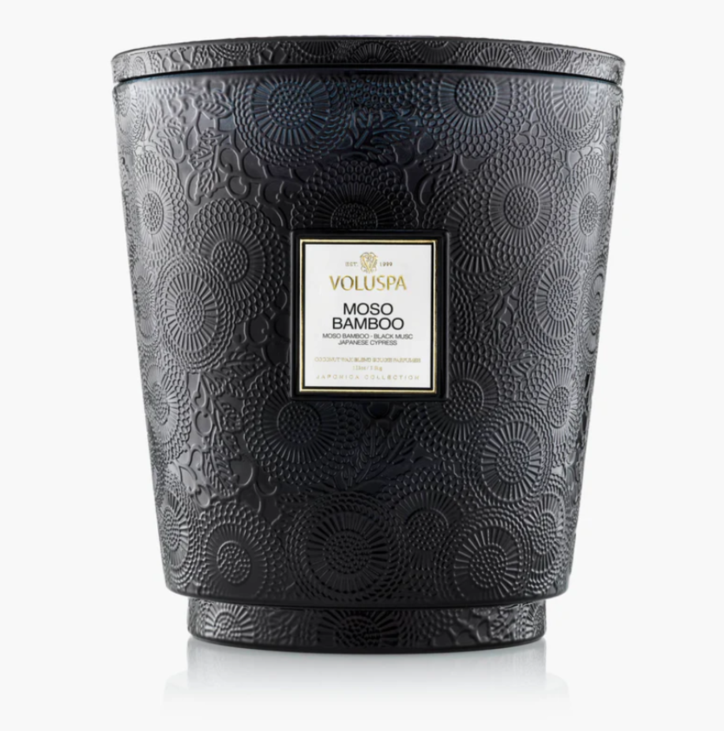 Candela decorativa moso bamboo 123 0z 250 horas de duracion