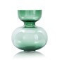 Vasse doble irregular  verde 8.66 x 9.84"