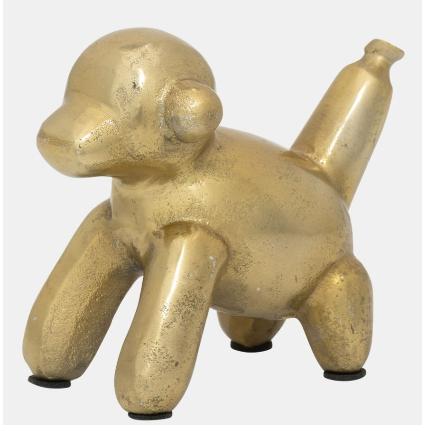 Adorno de Monito Globo, Dorado