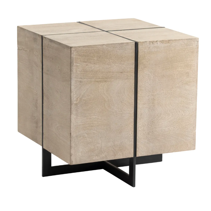 Mesa Lateral Diseño a Cuadros, Rivera