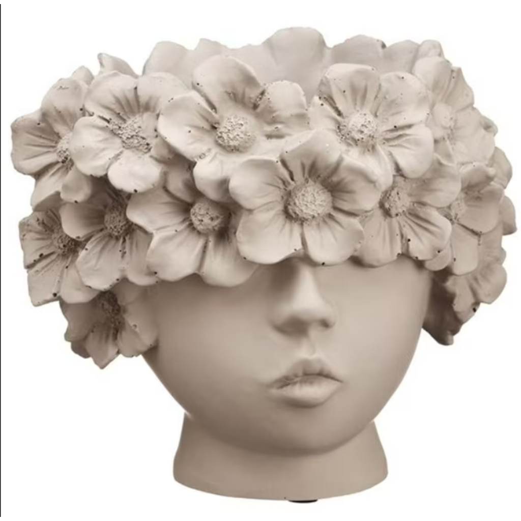 Maceta de Niña en Beige 7.75