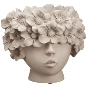 Maceta de Niña en Beige 7.75