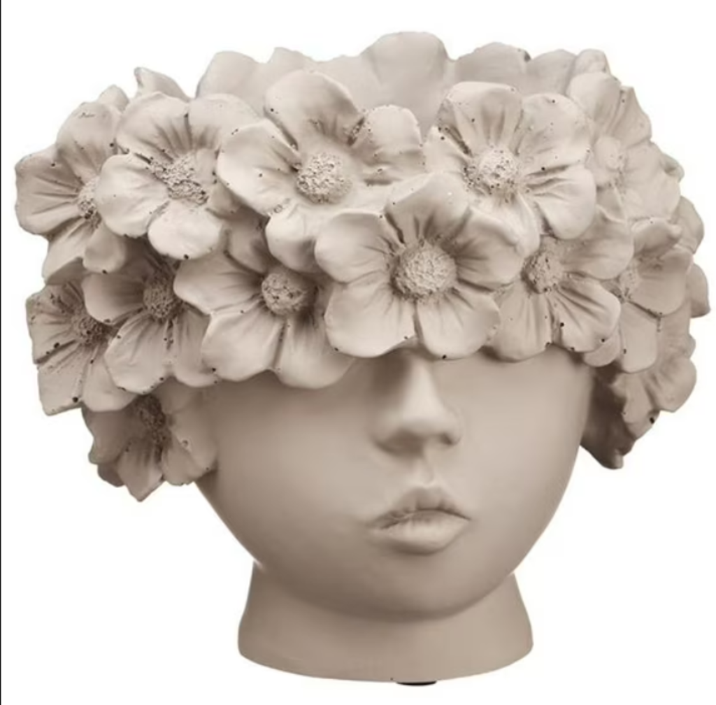 Maceta de Niña en Beige 7.75