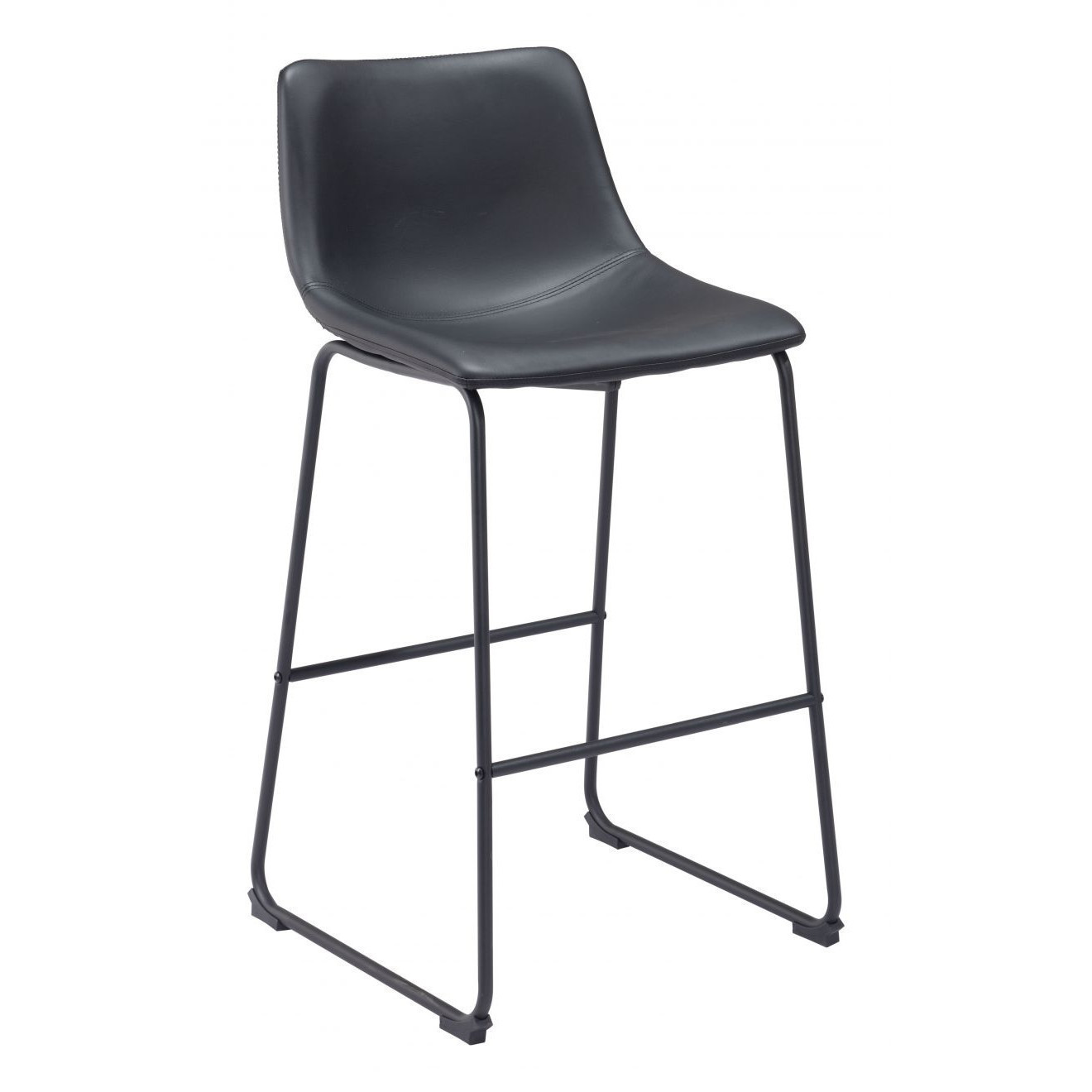 Barstool smart negro 19.7 x 21.3 x 39.4"