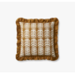 Cojin tejido Mustard