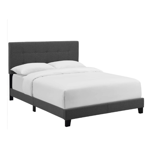 Cama Amira King gris