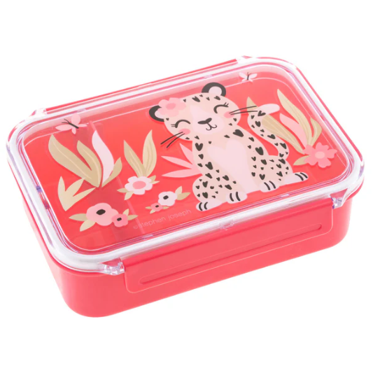 Topper merienda con diseño leopardo