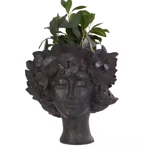 Maceta con Cabeza de Dama