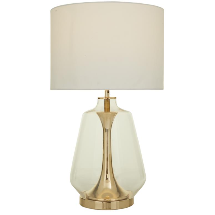 Lámpara de Mesa Tono Dorado