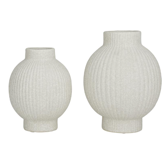 Florero Blanco Cosmopolitan