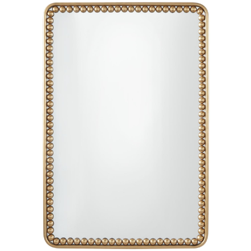 Espejo de Pared de Metal dorado