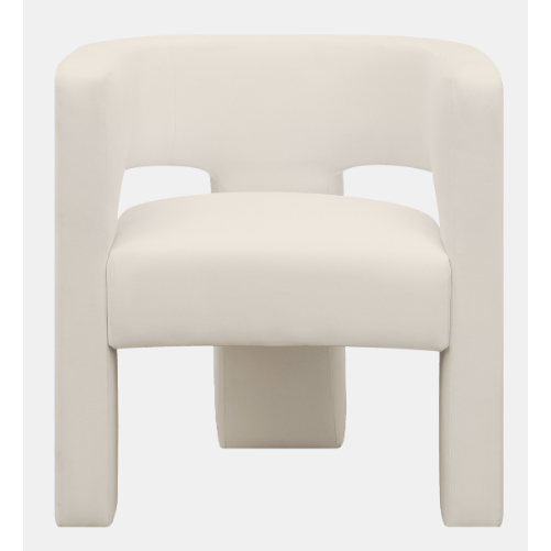 Silla con Respaldo Redondo Color Oatmeal