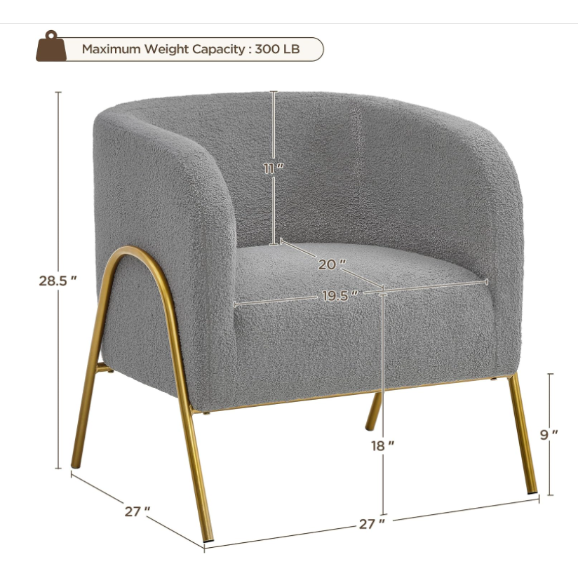 Mesa Auxiliar Pequeña tipo C Top Madera