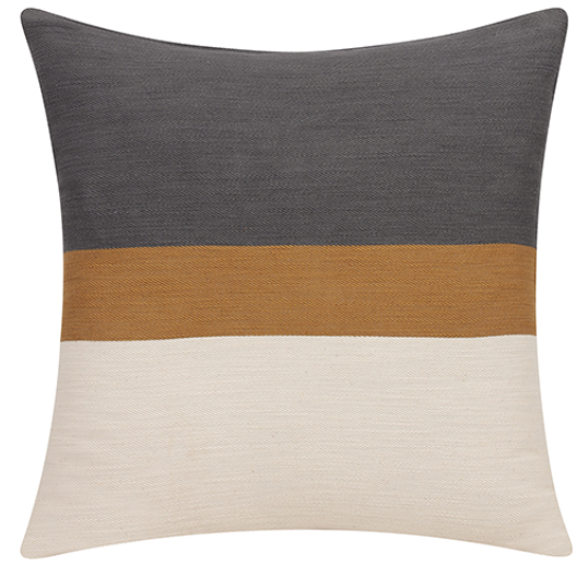 Cojin Decorativo Lineal Tofu Café