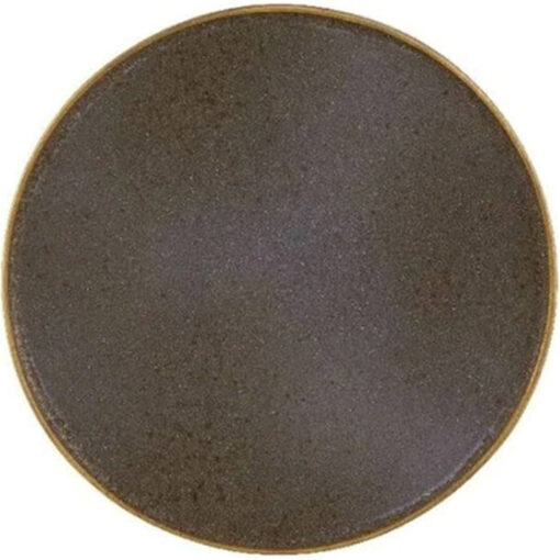 Kit de 4 platos de 22 cms para postre Bronce Gold Stone