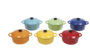 Minibaker con tapa en colores vibrantes