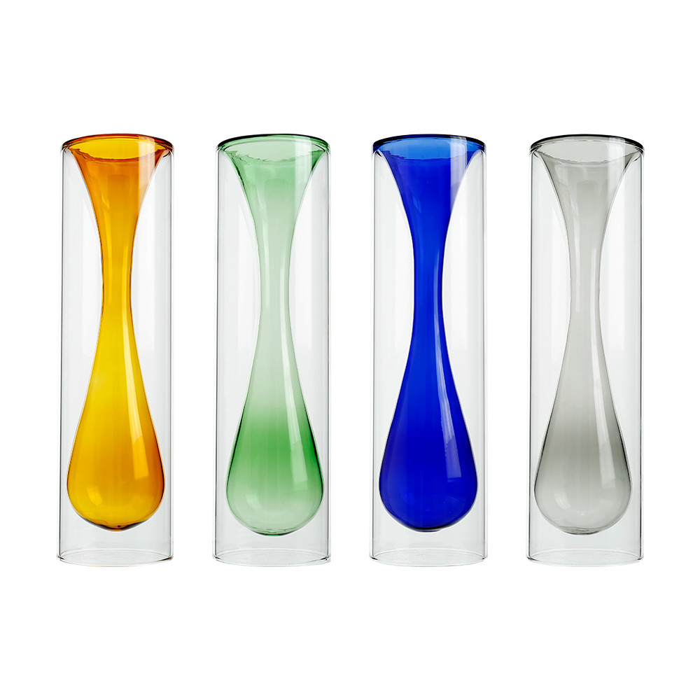 Vasse doble pared colores variados 2.6 x 9"