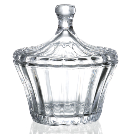 Frasco de Vidrio con Tapa