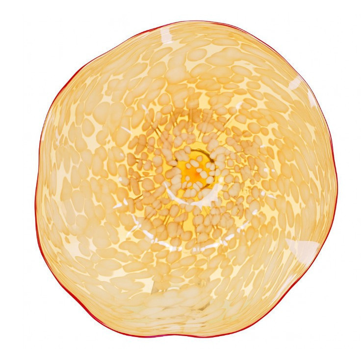 Plato de Pared Decorativo, Ambar