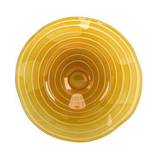 Plato de Pared Decorativo, Amarillo