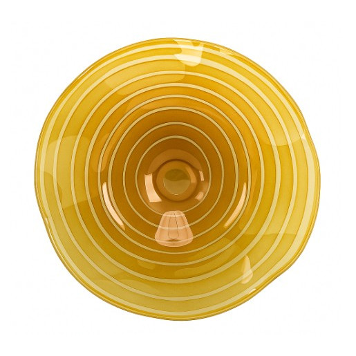 Plato de Pared Decorativo, Amarillo