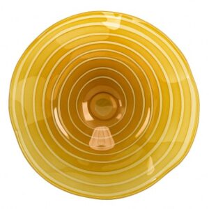 Plato de Pared Decorativo, Amarillo