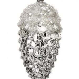Ornamento Piña, Plateado