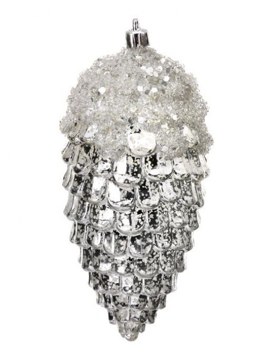 Ornamento Piña, Plateado