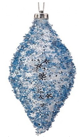 Adorno navideño tonos metalicos