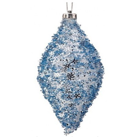 Adorno navideño tonos metalicos