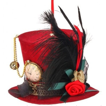 Adorno Navideño Sombrero Alicia