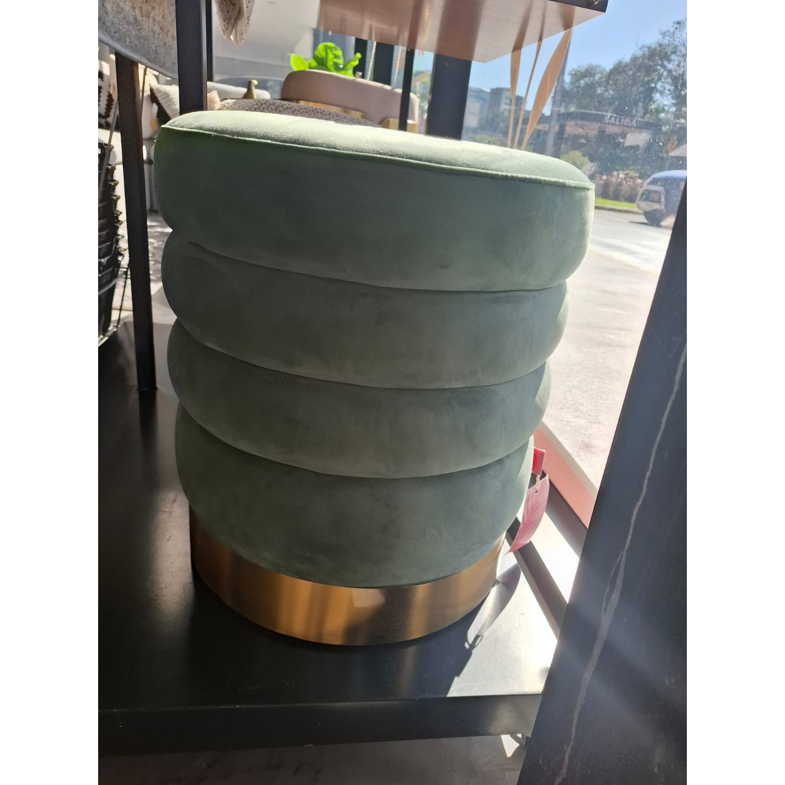 Ottoman Moderno Verde Claro