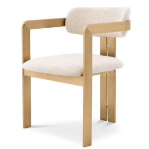 Silla Ivory de Terciopelo