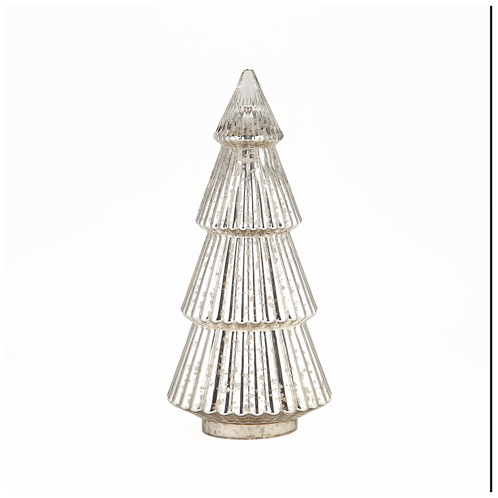 Árbol Decorativo Navideño Champagne 14.5″
