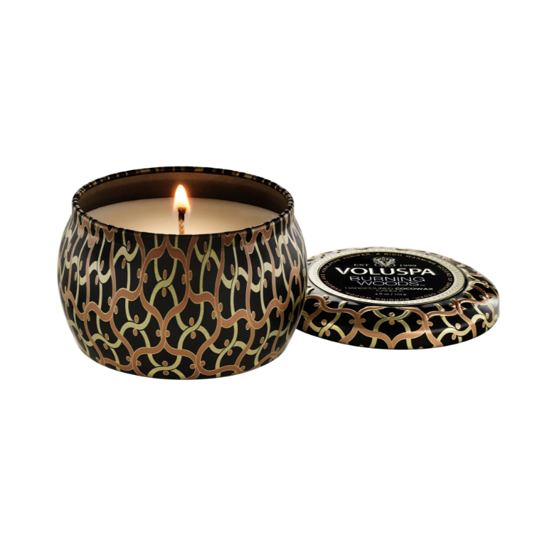 Burning Woods 3 Wick Tin Candle (40 hrs)