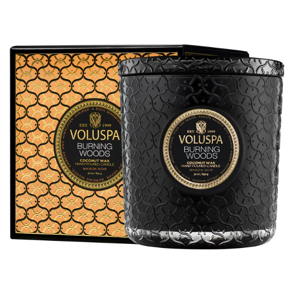 Burning Woods Luxe Candel (80 hrs) Burning Woods Luxe Candel (80 hrs)