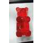 Escultura de Labios Transparente - Fucsia