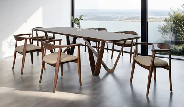 Comedor Nordby Nogal