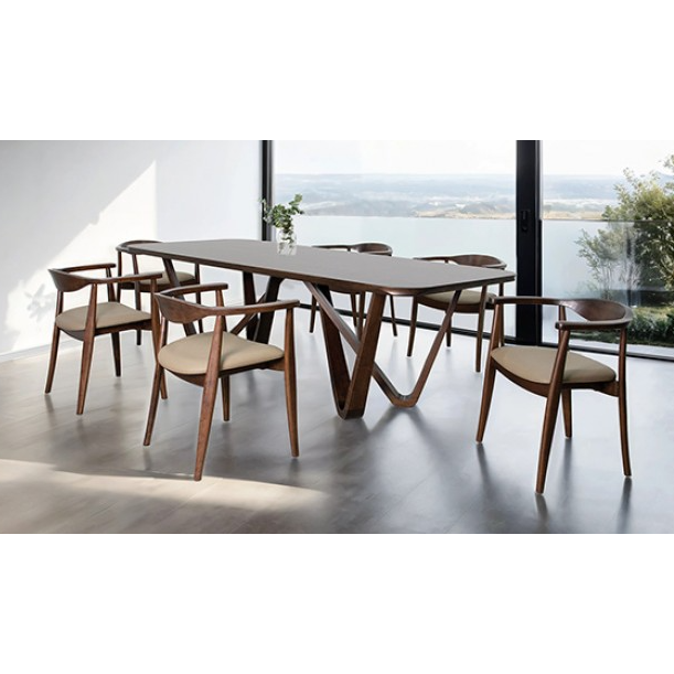 Comedor Nordby Nogal