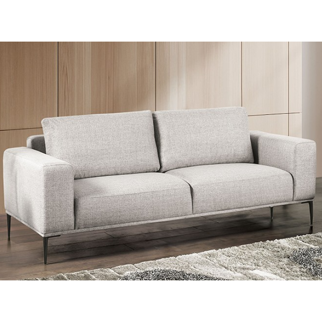 Sofa Forde Gris Tres Plazas