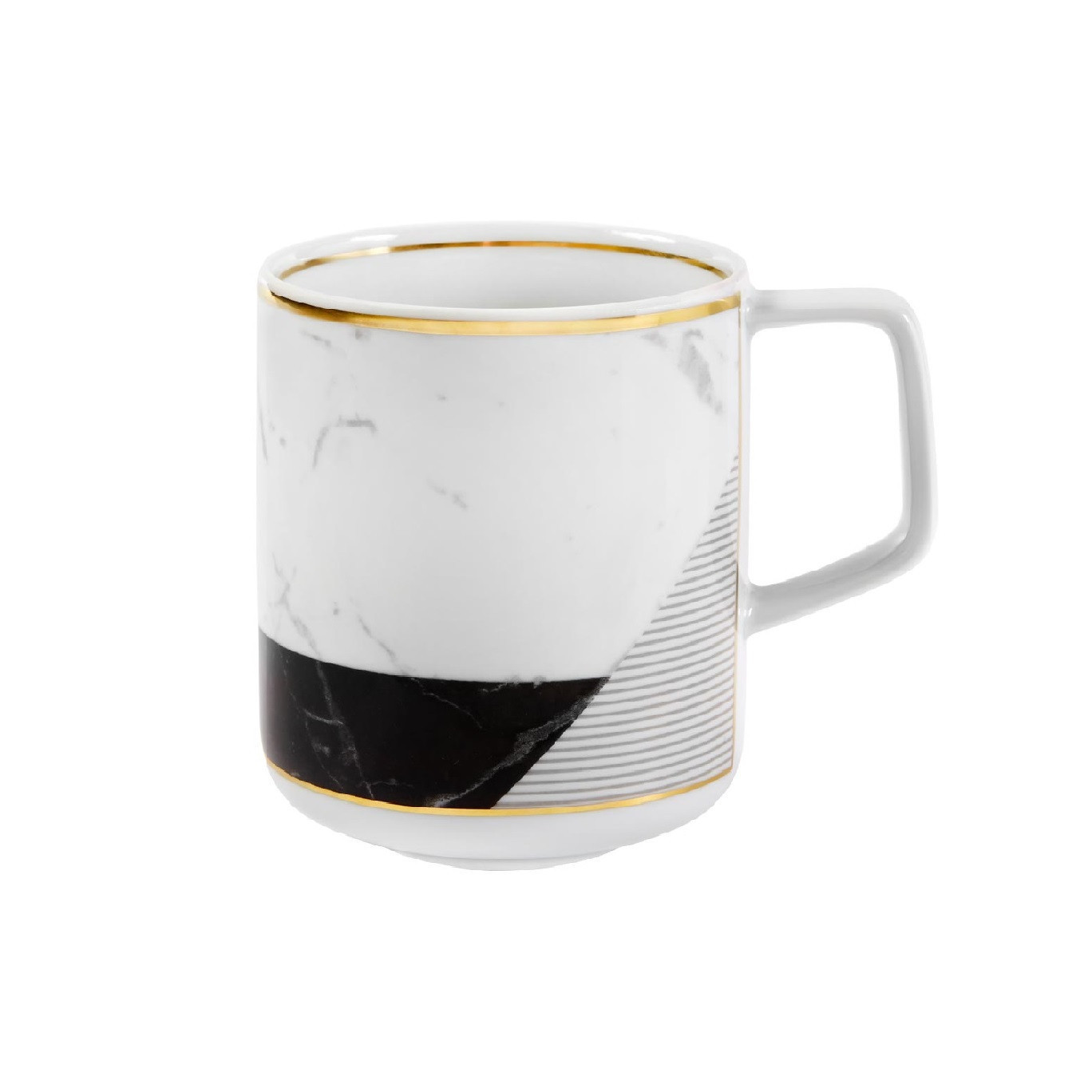 Taza para café vajilla carrara