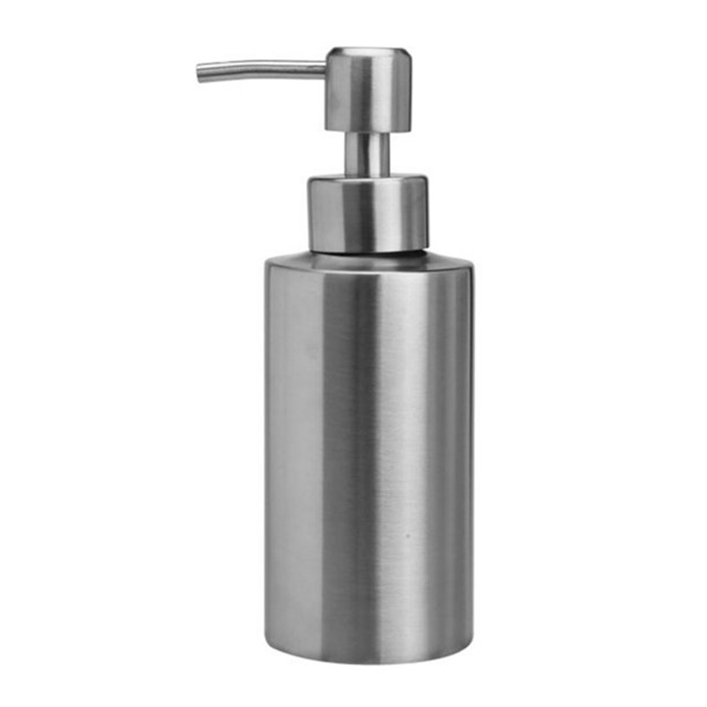 Dispensador de jabon gris
