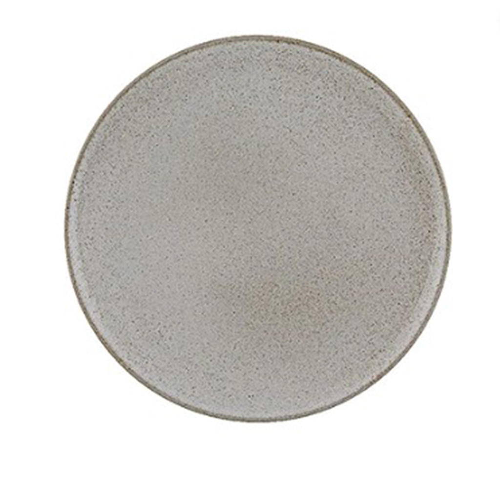 Plato llano imperfect white