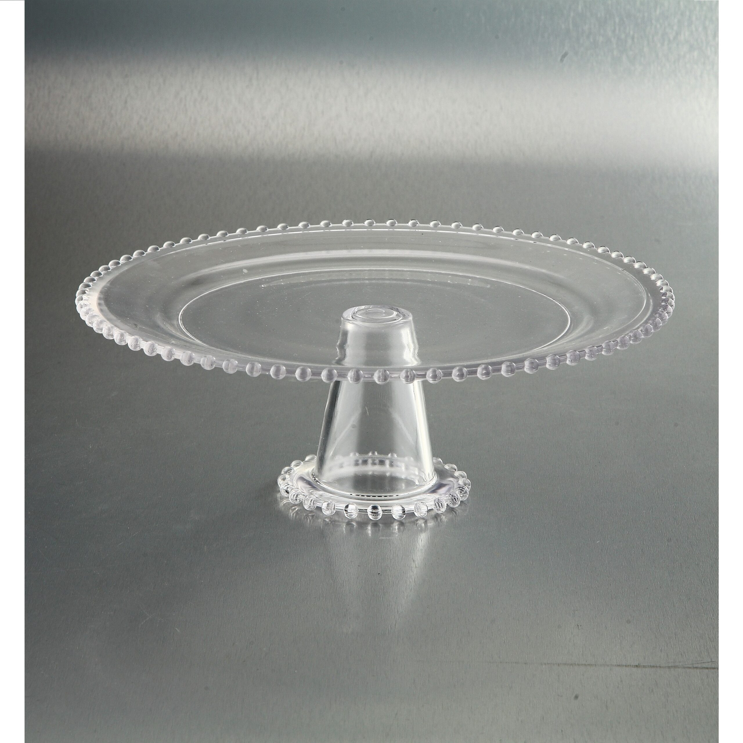 Pedestal para pastel traslucido 4.5″x12.5″
